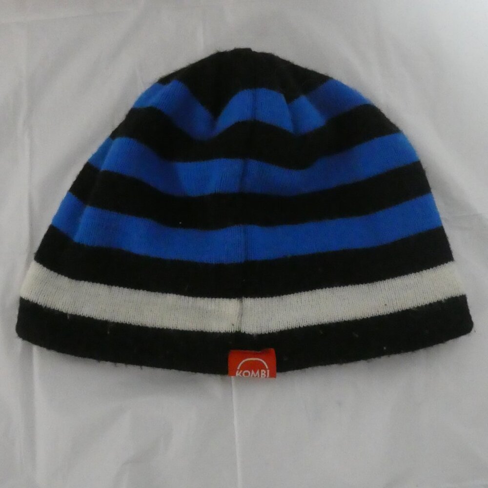 KOMBI | Junior One Size | Striped Reversible Beanie